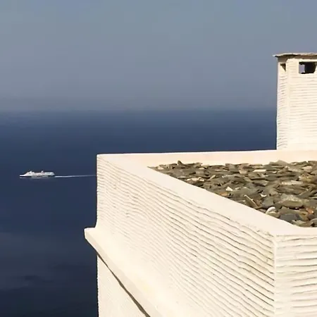 Andros -stone House With Shared Pool & Seaview * Aprovaton