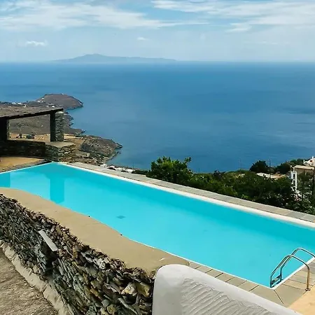 Holiday home Andros -stone House With Shared Pool & Seaview